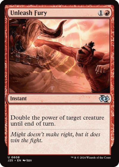 Unleash Fury Foundations Jumpstart Magic card