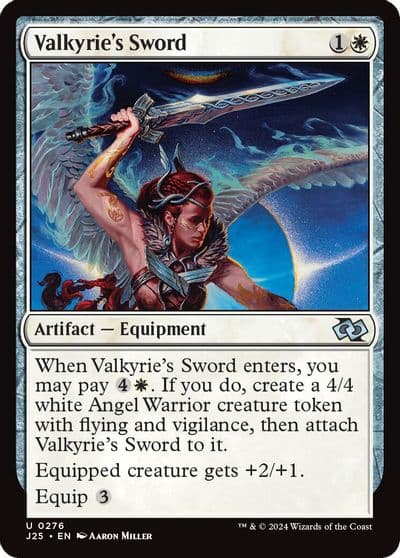 Valkyries Sword Foundations Jumpstart Magic card