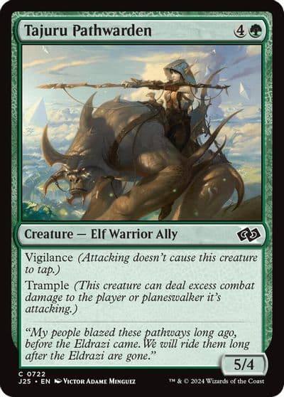 Tajuru Pathwarden Foundations Jumpstart Magic card