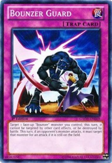 Bounzer Guard Galactic Overlord Yu-Gi-Oh! card