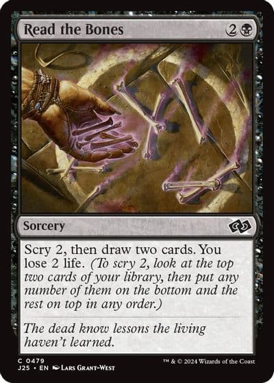 Read the Bones Foundations Jumpstart Magic card