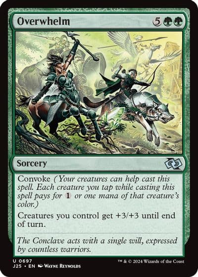 Overwhelm Foundations Jumpstart Magic card