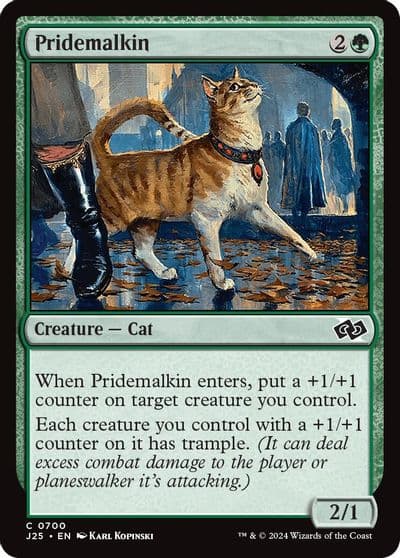 Pridemalkin Foundations Jumpstart Magic card
