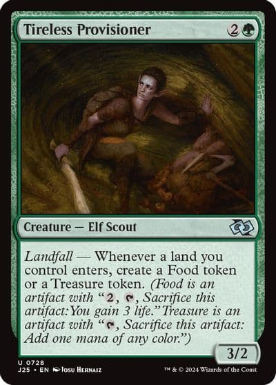 Tireless Provisioner Foundations Jumpstart Magic card