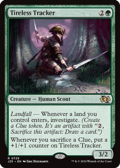 Tireless Tracker Foundations Jumpstart Magic card