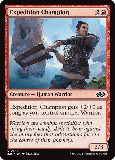 Expedition Champion Foundations Jumpstart Magic card