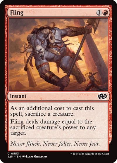 Fling Foundations Jumpstart Magic card