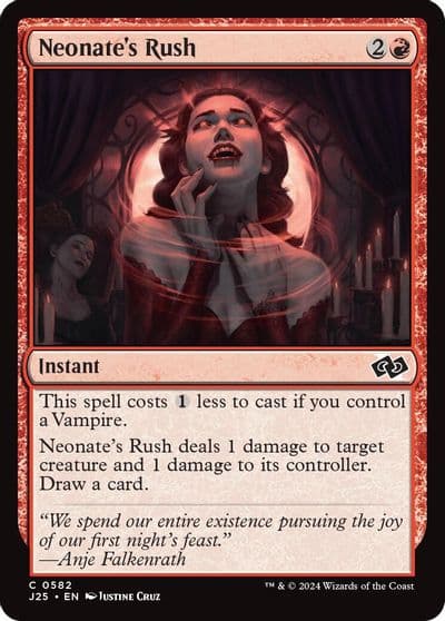 Neonates Rush Foundations Jumpstart Magic card