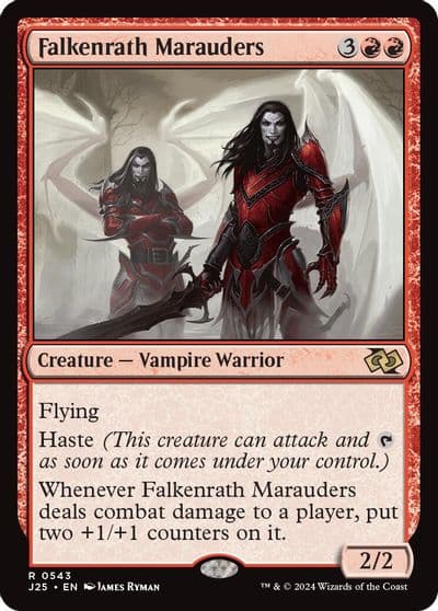 Falkenrath Marauders Foundations Jumpstart Magic card