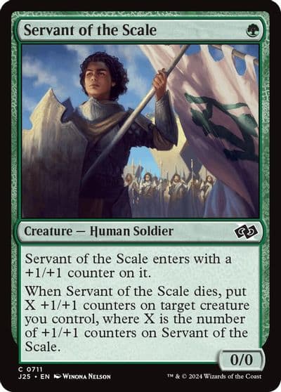 Servant of the Scale Foundations Jumpstart Magic card