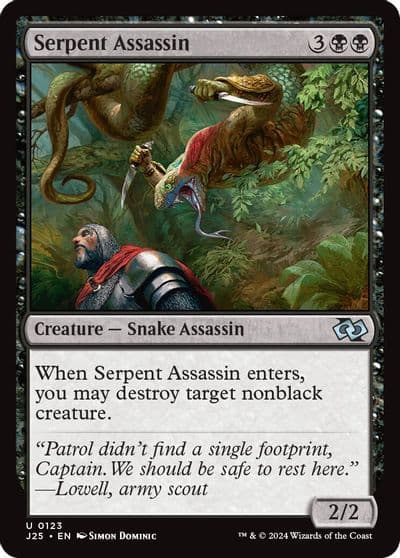 Serpent Assassin Foundations Jumpstart Magic card