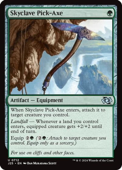 Skyclave Pick Axe Foundations Jumpstart Magic card