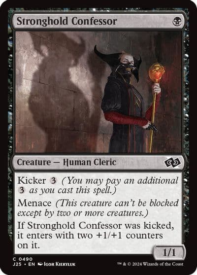 Stronghold Confessor Foundations Jumpstart Magic card