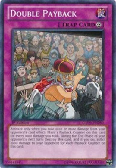 Double Payback Galactic Overlord Yu-Gi-Oh! card