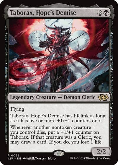 Taborax Hopes Demise Anime Foundations Jumpstart Magic card