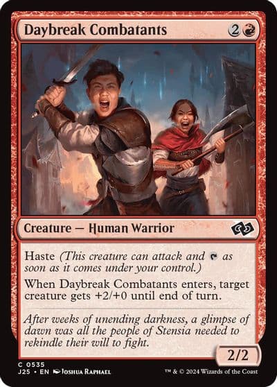 Daybreak Combatants Foundations Jumpstart Magic card