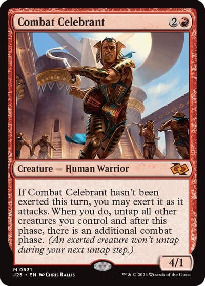Combat Celebrant Foundations Jumpstart Magic card