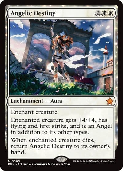 Angelic Destiny Foundations Magic card