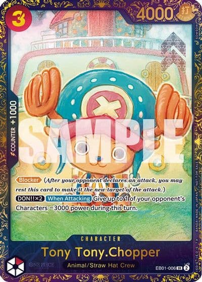 Tony TonyChopper Treasure Cup 2024 One Piece Promotion Cards One Piece card