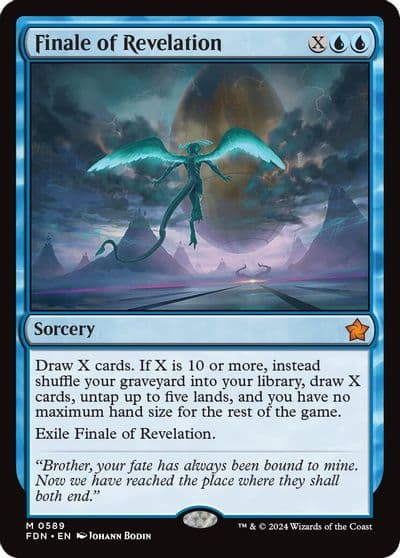 Finale of Revelation Foundations Magic card