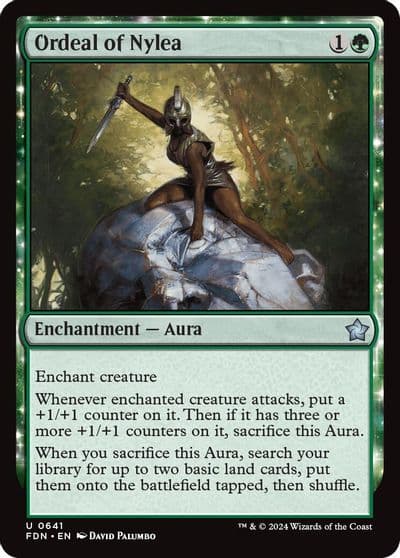 Ordeal of Nylea Foundations Magic card