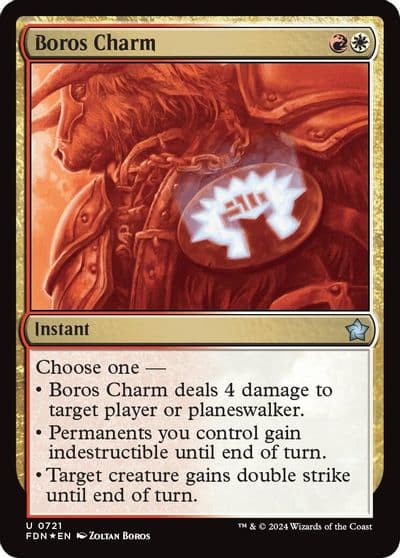 Boros Charm Foundations Magic card