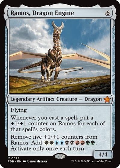 Ramos Dragon Engine Foundations Magic card