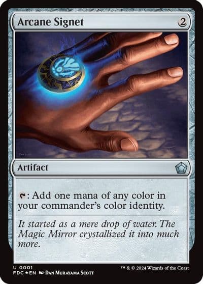 Arcane Signet Commander: Foundations Magic card
