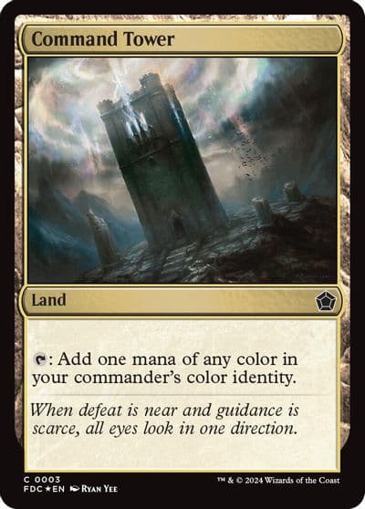 Command Tower Commander: Foundations Magic card
