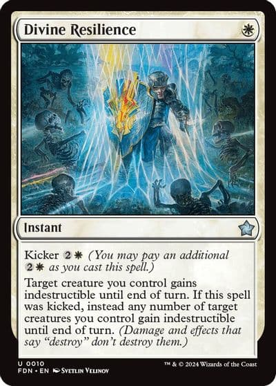Divine Resilience Foundations Magic card