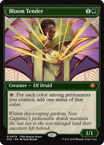 Bloom Tender Showcase Special Guests Magic card