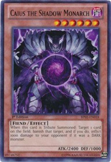 Caius the Shadow Monarch Battle Pack: Epic Dawn Yu-Gi-Oh! card