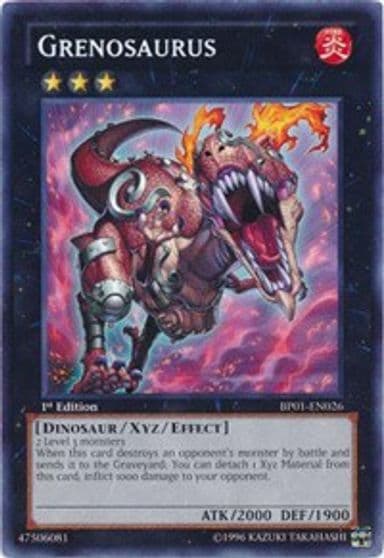 Grenosaurus Battle Pack: Epic Dawn Yu-Gi-Oh! card
