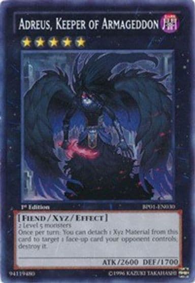 Adreus Keeper of Armageddon Battle Pack: Epic Dawn Yu-Gi-Oh! card