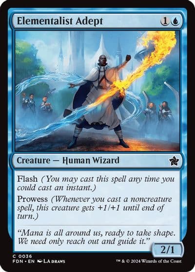 Elementalist Adept Foundations Magic card