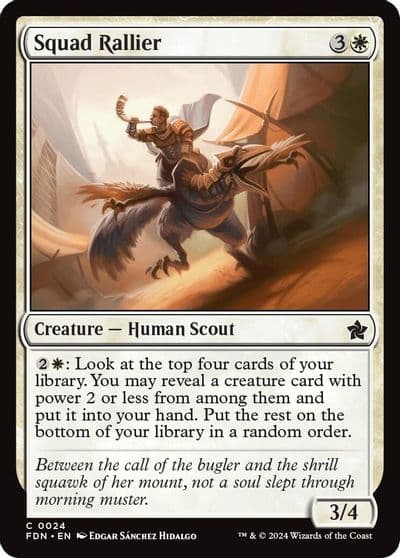 Squad Rallier Foundations Magic card