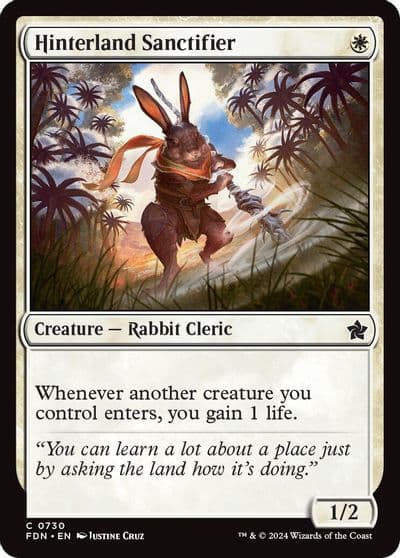 Hinterland Sanctifier Foundations Magic card
