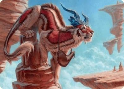 Felidar Savior Art Card 3 54 Art Series: Foundations Magic card