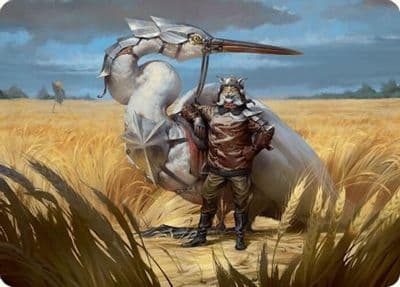 Skyknight Squire Art Card 4 54 Art Series: Foundations Magic card