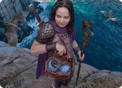 Drake Hatcher Art Card 5 54 Art Series: Foundations Magic card