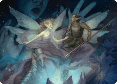 Faebloom Trick Art Card 6 54 Art Series: Foundations Magic card