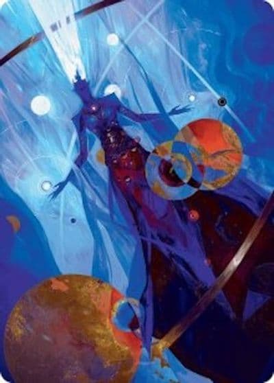 Omniscience Art Card 32 54 Art Series: Foundations Magic card