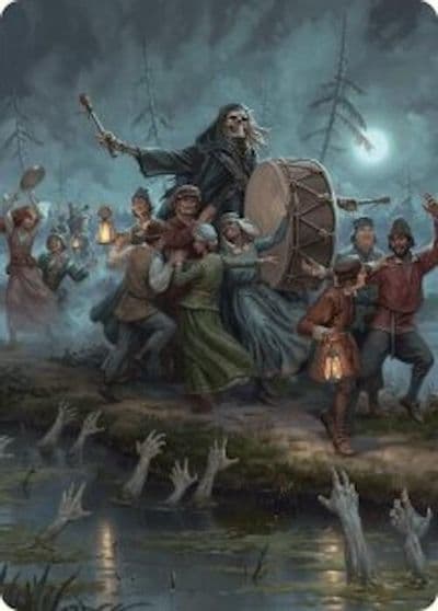 Blasphemous Edict Art Card 35 54 Art Series: Foundations Magic card