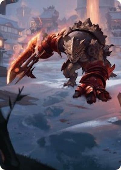 Searslicer Goblin Art Card 39 54 Art Series: Foundations Magic card