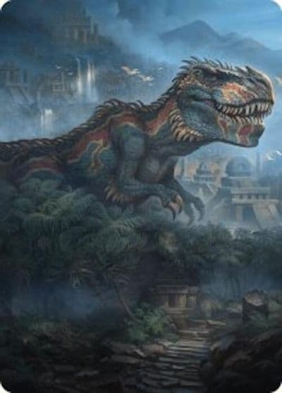 Ghalta Primal Hunger Art Card 41 54 Art Series: Foundations Magic card
