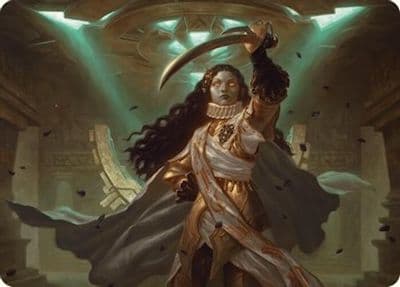 Elenda Saint of Dusk Art Card 15 54 Art Series: Foundations Magic card