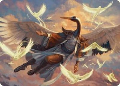 Kykar Zephyr Awakener Art Card 16 54 Art Series: Foundations Magic card