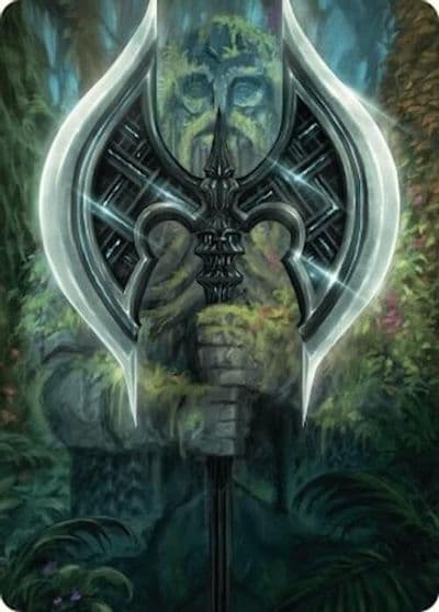 Leyline Axe Art Card 49 54 Art Series: Foundations Magic card