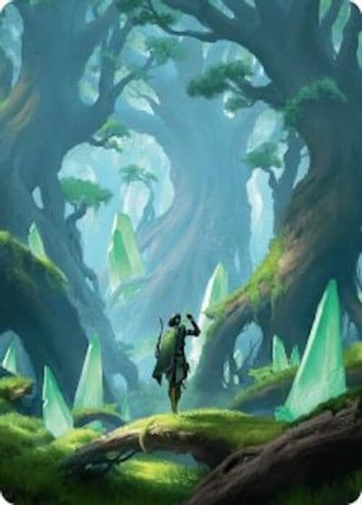 Forest Art Card 25 54 Art Series: Foundations Magic card