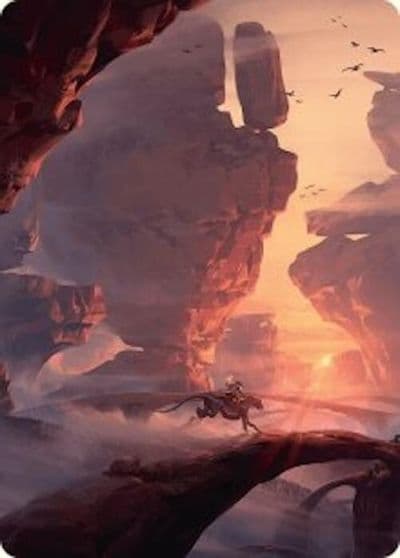 Mountain Art Card 24 54 Art Series: Foundations Magic card